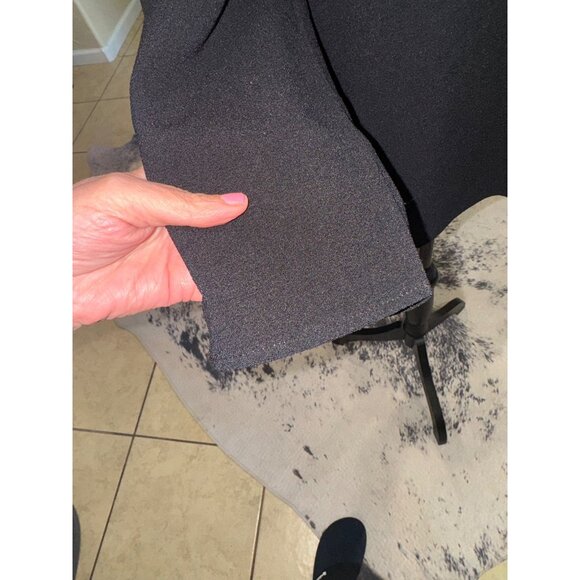 NWT Natori Black Long Sleeve Blouse Top M Polyester Spandex Casual Minimalist - Picture 11 of 11